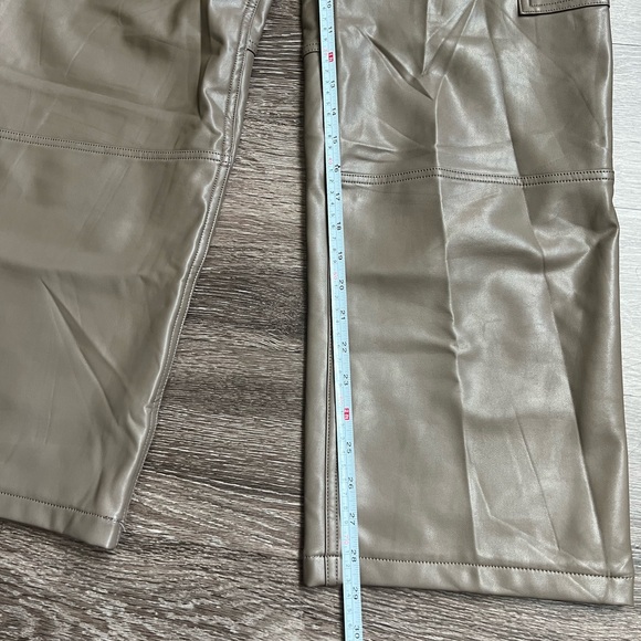 Abercrombie & fitch the 90s relaxed jean high rise vegan leather - Picture 8 of 8